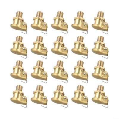 Startbuymore Brass Grease Oil Cup With Spring Flip Cap, M6x1mm Thread, 20 Pcs For Hit Mizs Engines