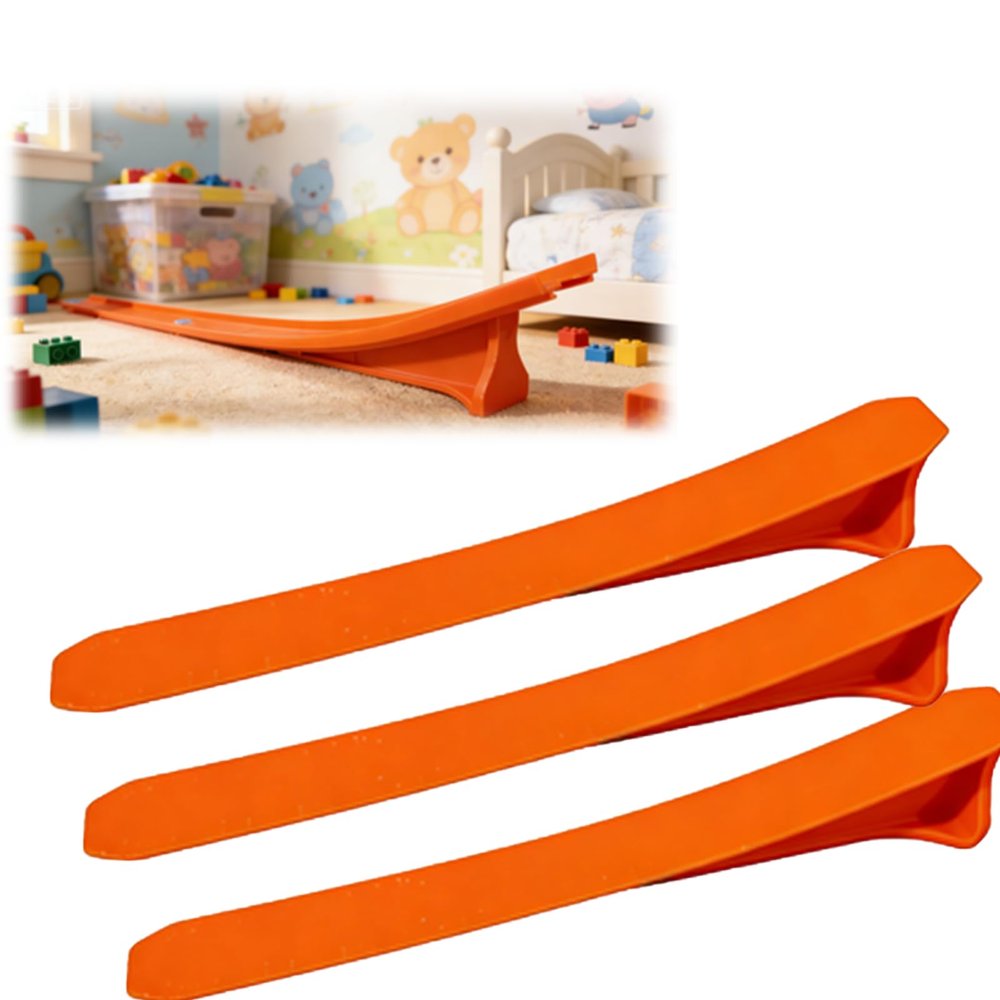 for Slip-On Ramp Compatible with Hot Wheels Tracks - Jump Accessory for Enhanced Toy Car Adventures, Long and Short Versions,3Pcs (Long)