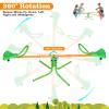 360 Degree Rotation Outdoor Spinning Seesaw Sit for Ages 3-8, Toddler Seesaw Sit and Spin Teeter Totter Outside, Outdoor Playground Equipment Swivel Teeter Totter for Backyard (Spin Teeter Totter) view 4