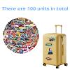 100 Pcs Car Theme Cartoon Stickers, Movies Cute Stickers, Can Be Used to Customize Items Like Phones, Tablets, Water Bottles, Guitars, Suitcases, Scooters, and More Into Your own Unique Possessions. view 3