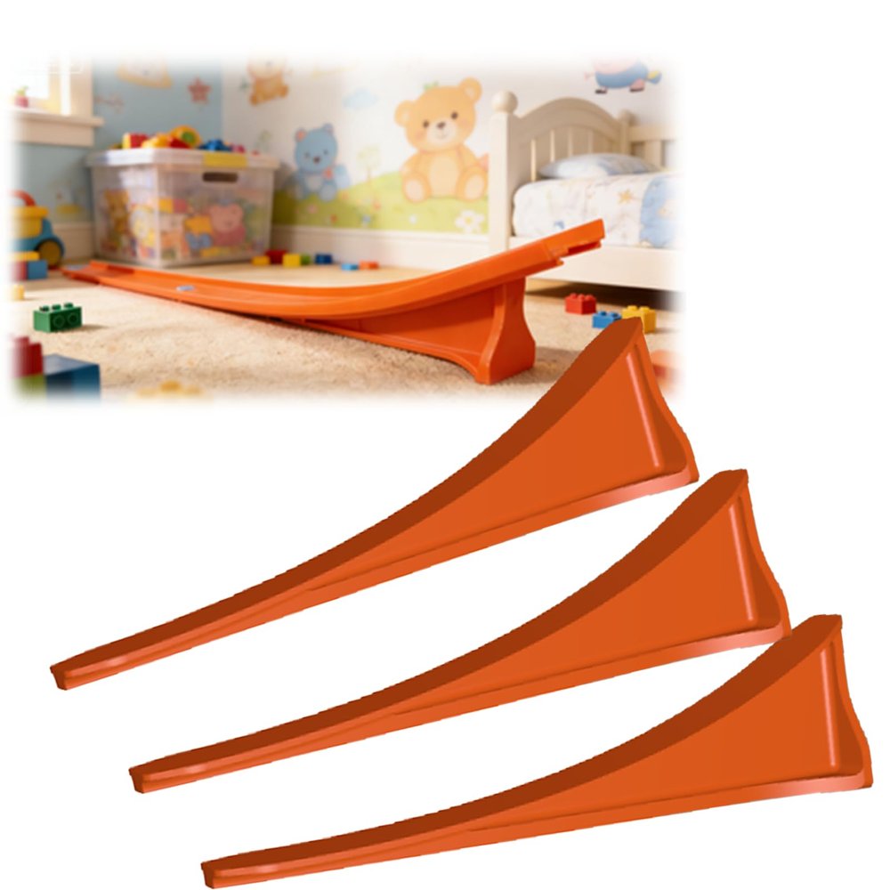 for Slip-On Ramp Compatible with Hot Wheels Tracks - Jump Accessory for Enhanced Toy Car Adventures, Long and Short Versions,3Pcs (Short)