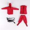 1/12 Scale 6-inch Ninja Vest + Jacket + Pants for 6" Body Action Figure, Ninja Outfit Set Action Doll Clothes for Action FiguresNo Figure view 2