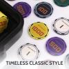 ANCHSAIL 500PCS Ceramic Poker Set, 10g 39mm, for Texas Hold'em Blackjack view 4