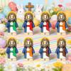 50 Pcs Little Jesus Figures, Mini Jesus Figurines in Bulk,Tiny Jesuses Figures Hide and Seek Religious Party Favors Sunday School Gifts,Easter Jesuses to Hide and Seek Religious Party Favours Gift view 2