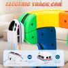 Electric Train Set for Kids, 3D Flexible Racing Car Track Set for Kids 4 5 6 7 8 Yrs Old, Electric Gravity Defying Car, STEM Educational Building Train Toys for Boys & Girls Birthday Gift(Starter Set) view 4