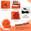 Easyair Air Blower for Bounce House, 850W with GFCI Plug, 25FT Long Power Cord, Waterproof Switch Cover, High Efficiency Inflatable Blower for Bouncy Castle, Water Slides, Outdoor Inflatables view 4