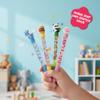 DINO MINI My Sparkly Pens - DIY Pen Creation Set with 7 Custom Decorations and 4 Toppers - Creative Art and Craft Kits for Kids - DIY Crafts for Kids - Back to School Gifts for Tweens view 3