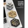 2026 Premium Hexagon Twist Illusion, 3D Printed Hexagonal Fractal Fidget Toy, The Twist Illusion Sensory Gadget, for Office Desks as a Stress-Relief Gifts (#C) view 2