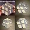 2026 Premium Hexagon Twist Illusion, 3D Printed Hexagonal Fractal Fidget Toy, The Twist Illusion Sensory Gadget, for Office Desks as a Stress-Relief Gifts (#C) view 4