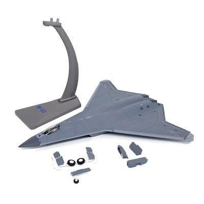 ZEZEFUFU 1:144 Alloy China Shenyang Aircraft Corporation Sixth Generation Fighter Jet J-50 Model Aviation Science Exhibition Model