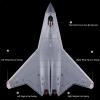 ZEZEFUFU 1:144 Alloy China Shenyang Aircraft Corporation Sixth Generation Fighter Jet J-50 Model Aviation Science Exhibition Model view 3