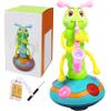 Caterpillar Toy, Wriggle Caterpillar, Electric Dancing Saxophone Toy with Music and LED Light, Educational Sensory Saxophone for 0-3 Year Olds Learning Toys, USB Charging view 1