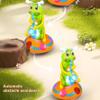 Caterpillar Toy, Wriggle Caterpillar, Electric Dancing Saxophone Toy with Music and LED Light, Educational Sensory Saxophone for 0-3 Year Olds Learning Toys, USB Charging view 4
