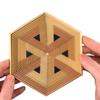 2026 3D Printed Hexagon Twist Illusion Fidget Toy, 5.35x6.18x0.39in, Hypnotic Desk & Pocket Fidget for Adults & Teens (Golden) view 1