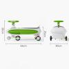 Wiggle Scooter Ride on Toy Wiggle Car with Music Light Swing Twist Anti-Rollover for Kids 3 Yrs and UP Indoor and Outdoor(Yellow) view 2