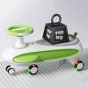 Wiggle Scooter Ride on Toy Wiggle Car with Music Light Swing Twist Anti-Rollover for Kids 3 Yrs and UP Indoor and Outdoor(Yellow) view 3