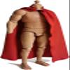 nyyuqi 1/6 Scale 10.23'' Red Cape with Gold Buckle, Fabric Cloak for 12'' Action Figure Custom Accessory (1* red Cape) view 1