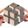 2026 Premium Hexagon Twist Illusion, 3D Printed Hexagonal Fractal Fidget Sensory Gadget, Irritability and Relaxation, Hypnotic Fidget Toy for Stress Relief, Funny Pocket Gifts (Silver Gray) view 1