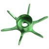 Modified for Abu Max Series Brake for B3 B4 P3 P4 P5 Water Droplet Wheel, Aluminum Alloy Six Star Brake Replacement Accessory, Compatible with Black Red Gold(Green)(Left Hand) view 3