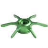 Modified for Abu Max Series Brake for B3 B4 P3 P4 P5 Water Droplet Wheel, Aluminum Alloy Six Star Brake Replacement Accessory, Compatible with Black Red Gold(Green)(Left Hand) view 4