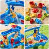 JUKUDAHU 3-Tier Sand and Water Table Toys for Kids Aged 3 4 5 6 7 8, Outdoor Activity Playset Sensory Play Table with Beach Toys Accessories Water Waterfall, Birthday Gifts for Toddlers 3-4 3-5 4-6 view 2