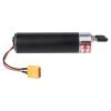 Electric Gear Oil for Model Aircraft with Forward and Reverse Function, 4-12V Voltage-Stabilized Fuel, All-Metal CNC Waterproof Design, Compatible with Mini Water, Black 10.7cm(B) view 2