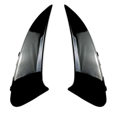 2020 To Up Compatible With MercedeBen CLA Class C118 CLA180 CLA35 CLA45 CLA200 CLA250 Rear Bumper Trim Lip Spoiler Side Canards Splitter(Gloss Black)