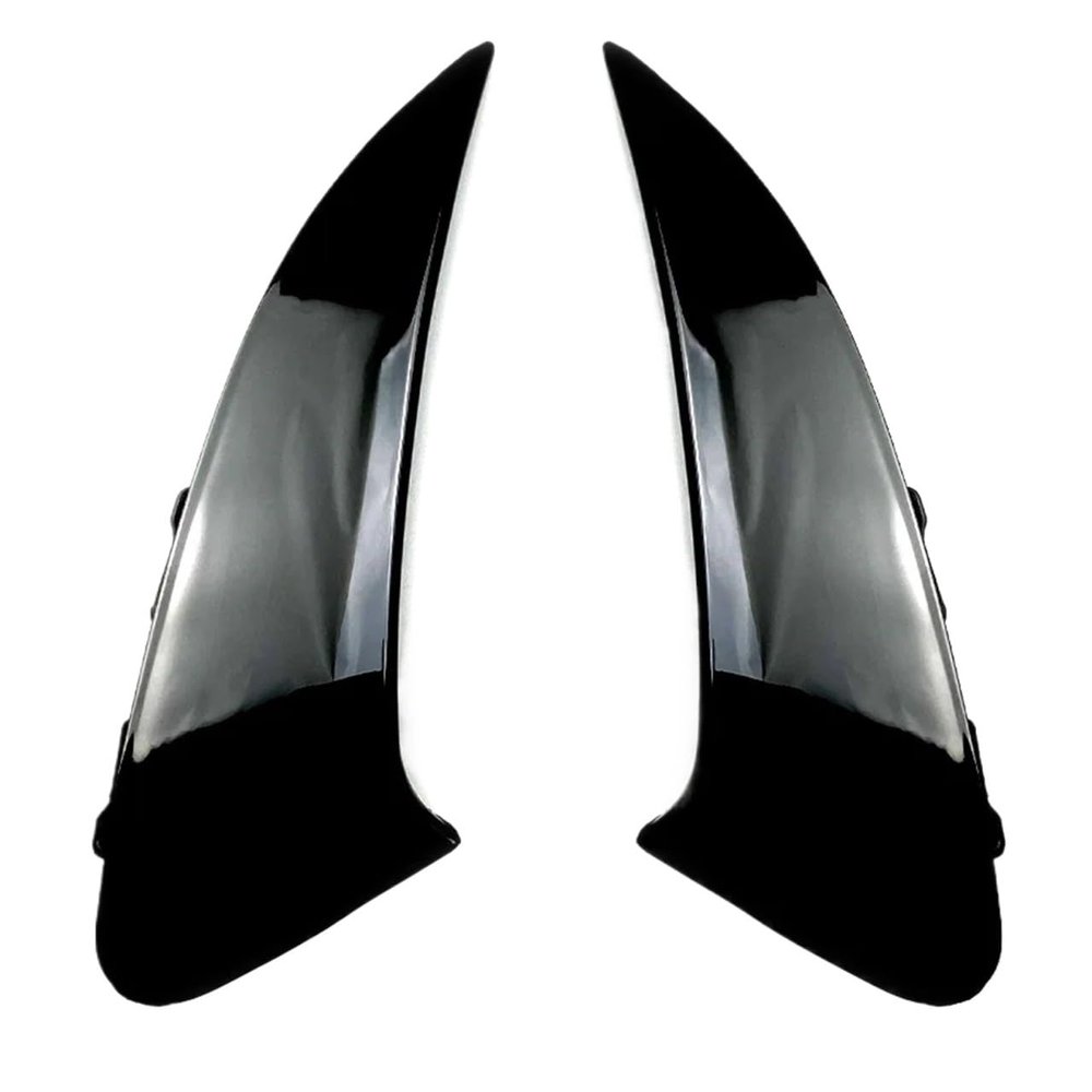 2020 To Up Compatible With MercedeBen CLA Class C118 CLA180 CLA35 CLA45 CLA200 CLA250 Rear Bumper Trim Lip Spoiler Side Canards Splitter(Gloss Black)