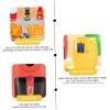Temeemeg Toy Air Fryer with 15PCS Accessories Cookies Maker Toy with Music & Lights Color Changing Foods Kitchen for Aged 3+ Kids Kitchen Set Style 2.. view 2