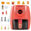 Temeemeg Toy Air Fryer with 15PCS Accessories Cookies Maker Toy with Music & Lights Color Changing Foods Kitchen for Aged 3+ Kids Kitchen Set Style 2.. view 4