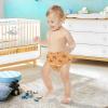 WIFIU Hermit Crab Shell Pattern Toddler Potty Training Pants, Baby Girls Boys Soft Training Underwear 3 Pack, Size 3T Multicolor view 2