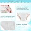 WIFIU Strawberries Bows Flowers Dots Toddler Potty Training Pants, Baby Girls Boys Soft Training Underwear 3 Pack, Size 2T Multicolor view 3