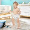 WIFIU Swan Lily Pad Water Ripple Toddler Potty Training Pants, Baby Girls Boys Soft Training Underwear 3 Pack, Size 4T Multicolor view 2
