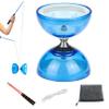 Chinese Yoyo 5 Bearings Diabolo with Sticks & String & Guide Book & Net Bag Yo Yo for Kids Adults Fitness Tricks view 1