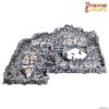 Archon Studio Dungeons & Lasers Prepainted Terrain Sets for DND and Tabletop RPG Games - 5E Compatible with 28mm-32mm Scale Miniatures - Modular Design for Fast Assembly (Rocky Caves) view 3