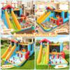 AKEYDIY Bounce House, Inflatable Bounce House for Kids 3-12, Obstacle Bouncy House with Slide, Trampoline, Ball Pit, Basketball Hoop, Target, Climbing, Tunnel, Indoor Outdoor, 450W Blower view 4