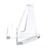 20 Pack Coin Display Stand for Coin Collecting - Clear Plastic Round and Square Capsules Holder Easel, Small Organizer Storage Tray view 3
