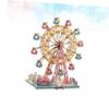 CIYODO 3D Wooden Puzzle Ferris Wheel and DIY Educational Jigsaw Puzzle Stem Activity view 3