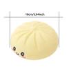 Giant Dumpling Squishy, Mystery Dumpling Squishy, 4 Inch Jumbo Dumpling Stress Ball, Rainbow Mystery Squishys Bun, Anxiety Relief Fidget, Soft Squeeze Decompression Dough (Yellow) view 2
