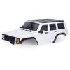 6.10in/155mm Plastic Cherokee Body Shell Kit for 1/18 RC Crawler Car TRX4M Bronco Defender Chassis Upgrade Accessories (White) view 1