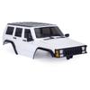 6.10in/155mm Plastic Cherokee Body Shell Kit for 1/18 RC Crawler Car TRX4M Bronco Defender Chassis Upgrade Accessories (White) view 3