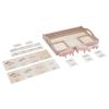 ancona Pig Famliy, English/Simplified Chinese with Pinyin Bilingual, Montessori Preschool Memory Matching Game Box Set with Animal Figurines & Matching Puzzle Cards, Early Education Toy view 1