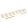 ancona Pig Famliy, English/Simplified Chinese with Pinyin Bilingual, Montessori Preschool Memory Matching Game Box Set with Animal Figurines & Matching Puzzle Cards, Early Education Toy view 2