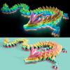 79'' Large 3D Printed Dragon Glow in The Dark,Crystal Dragon Fidget Toy,Cool Big Dragon Toy,Huge 3D Printed Dragon Gift for Girls Boys Kids Age 3-5 4-7 8-12 Years Old, Desk Decor, Collectible Gift view 1