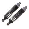 2pcs RC Car Parts Metal Shock Absorber Damper 85mm High Performance Durable Wear Anti Rust Shock Absorbers for 1/10 JLB HSP EM DHK HPI RC Car Short Truck Black view 1