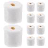 10Pcs Dollhouse Toilet Paper Rolls Tearable, Miniature Dollhouse Accessories Simulation Tissue for Kitchen, Bathroom, Home DecorToilet Paper Rolls view 1