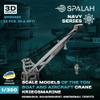 SPALAH 00453 1/350 Kriegsmarine Cranes for Boats and Aircraft for Bismarck Scharnhorst Gneisenau Tirpitz 2 pcs 3D Printed kit Scale Model/Replica view 2