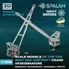 SPALAH 00453 1/350 Kriegsmarine Cranes for Boats and Aircraft for Bismarck Scharnhorst Gneisenau Tirpitz 2 pcs 3D Printed kit Scale Model/Replica view 3