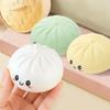 Giant Dumpling Squishy, Mystery Dumpling Squishy, 4 Inch Jumbo Dumpling Stress Ball, Rainbow Mystery Squishys Bun, Anxiety Relief Fidget, Soft Squeeze Decompression Dough (4 Pcs(GN,PP,WH,YE)) view 2