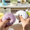 Giant Dumpling Squishy, Mystery Dumpling Squishy, 4 Inch Jumbo Dumpling Stress Ball, Rainbow Mystery Squishys Bun, Anxiety Relief Fidget, Soft Squeeze Decompression Dough (4 Pcs(GN,PP,WH,YE)) view 3
